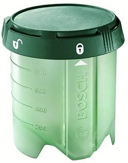 Godet peinture 1L SDS PFS 3000/5000 BOSCH pour pistolet PFS- 1600A001GG