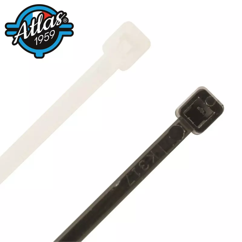 Collier de câblage simple en nylon 6 6 - 3 6 x 150 mm - Boite de 100 - SCELL-IT - 5209