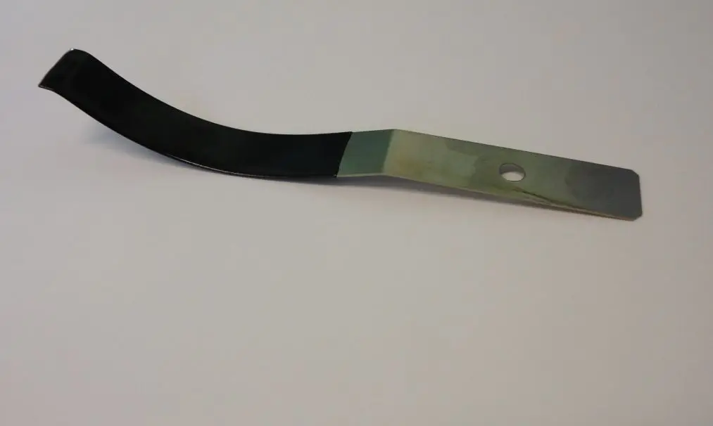 Lame de frein pour rail coulissant