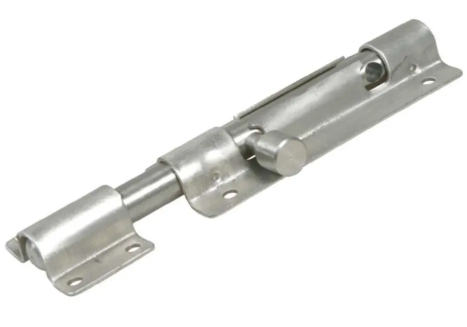 Verrou targette porte cadenas INOX