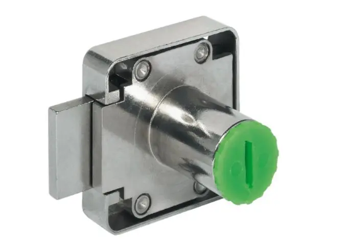 Serrure pose en applique, Häfele Symo, axe 22 mm, canon 32mm