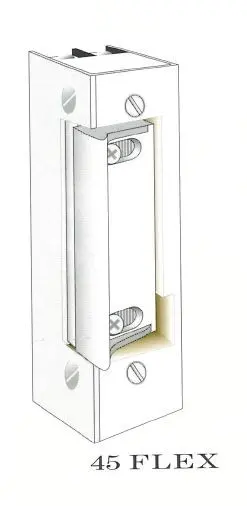 Gâche électrique contact stationnaire  DORCAS 45AF