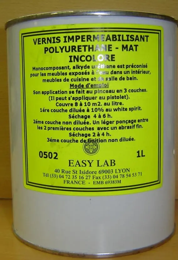 Vernis Polyuréthane MAT 0502 EASY LAB