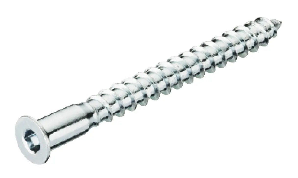 VIS CONFIRMAT 5x50 ZING  6 PANS CREUX  (les 100 pièces)