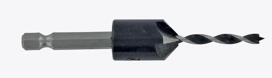 Mèche et Fraise bois queue hexagonale Ø3 mm TIVOLY - 11900620300