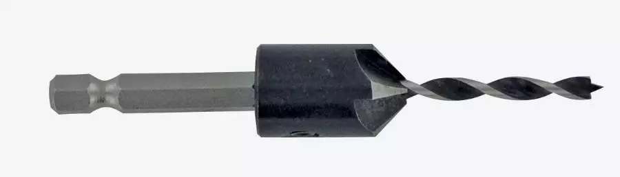 Mèche et Fraise bois queue hexagonale Ø6 mm TIVOLY - 11900620600