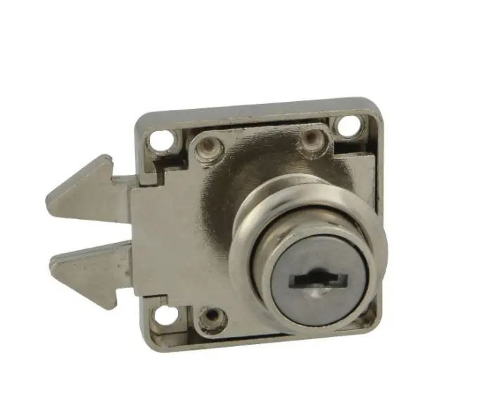 Serrure de meuble à crochet pour porte coulissante Mod.2A1