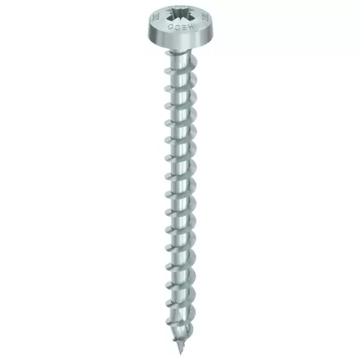 Vis HECO-Topix-Plus Inox - Tête Ronde - Pozidrive
