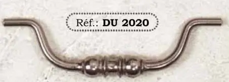 Poignée tombante DU 2020 Fer rouillé ciré
