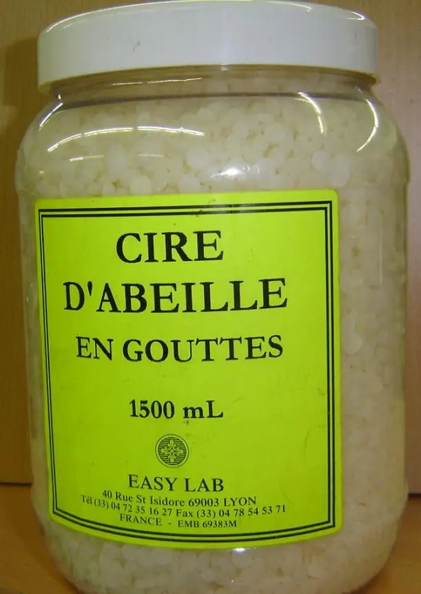 Cire d'abeille en gouttes  EASY LAB  Pot de 1500ml