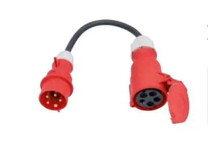 Câble adaptateur pour câble de charge H07RN-F 3G2.5 DE 0.3M - SCHWABE - 61376