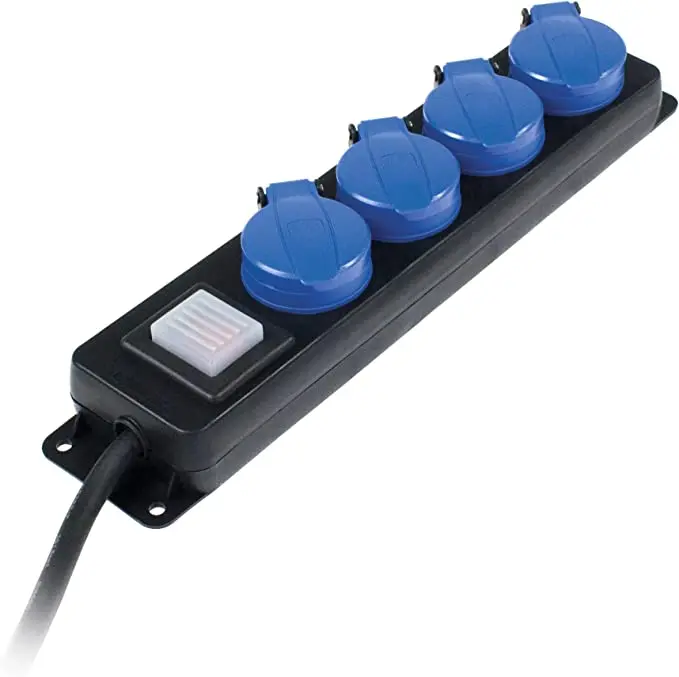Réglette 1.5M H07RN-F 3G1.5 4 prises - SCHWABE - 838611