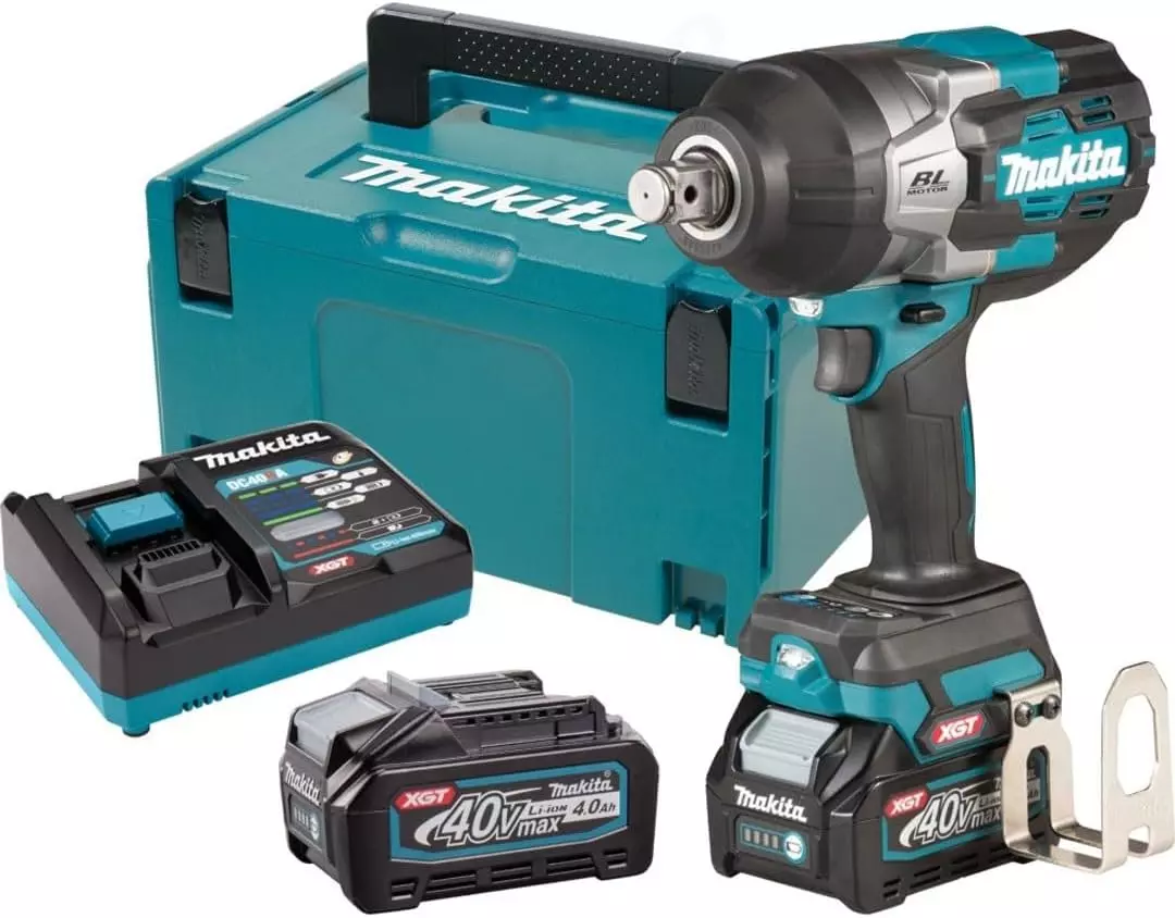 Boulonneuse à chocs 40V XGT 1630 Nm - MAKITA - avec 2 batteries 40V 4.0Ah - chargeur - coffret - TW001GM201