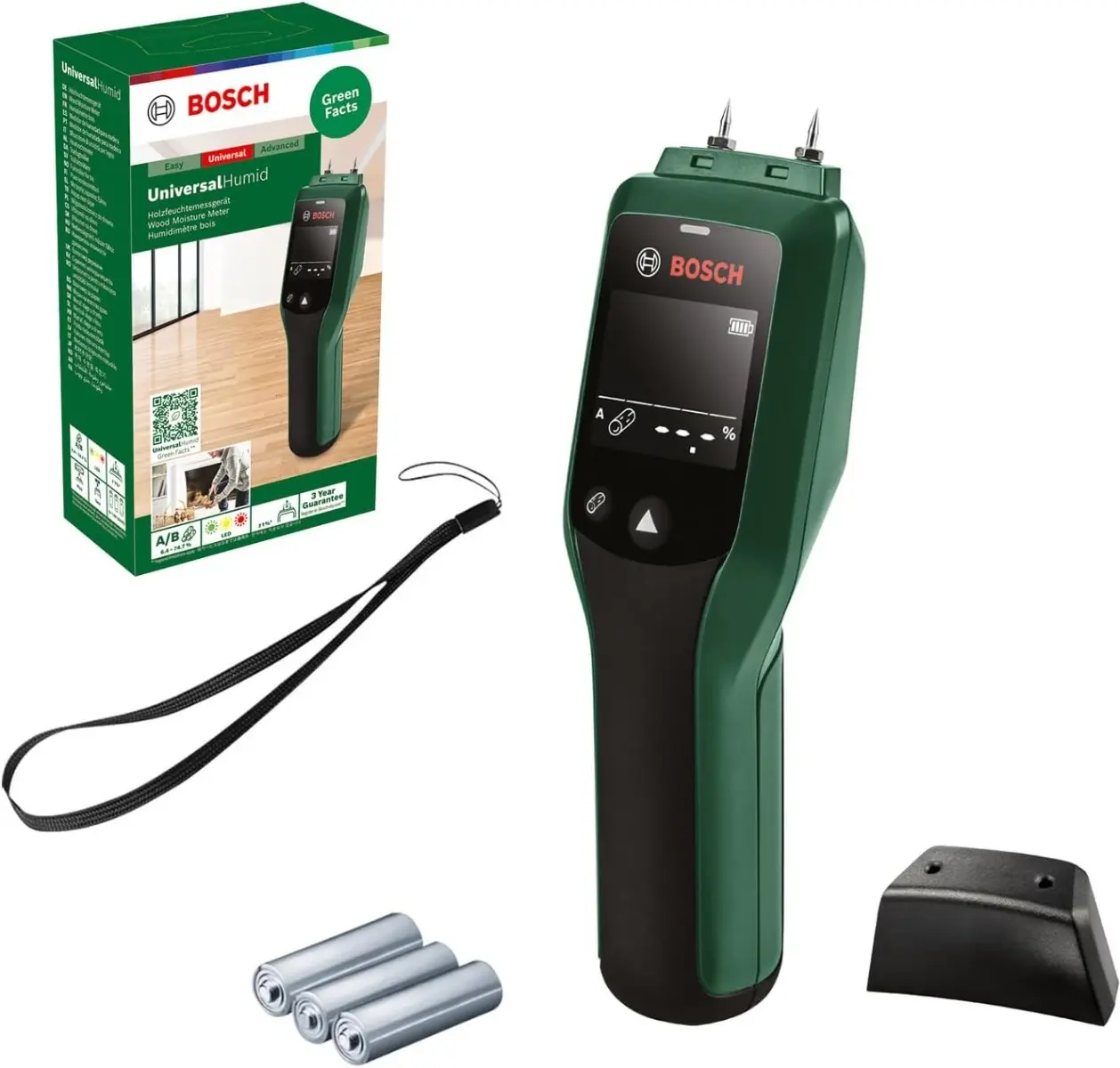 Détecteur d'humidité UniversalHumid - BOSCH - Humidimètre pour bois - 0603688001