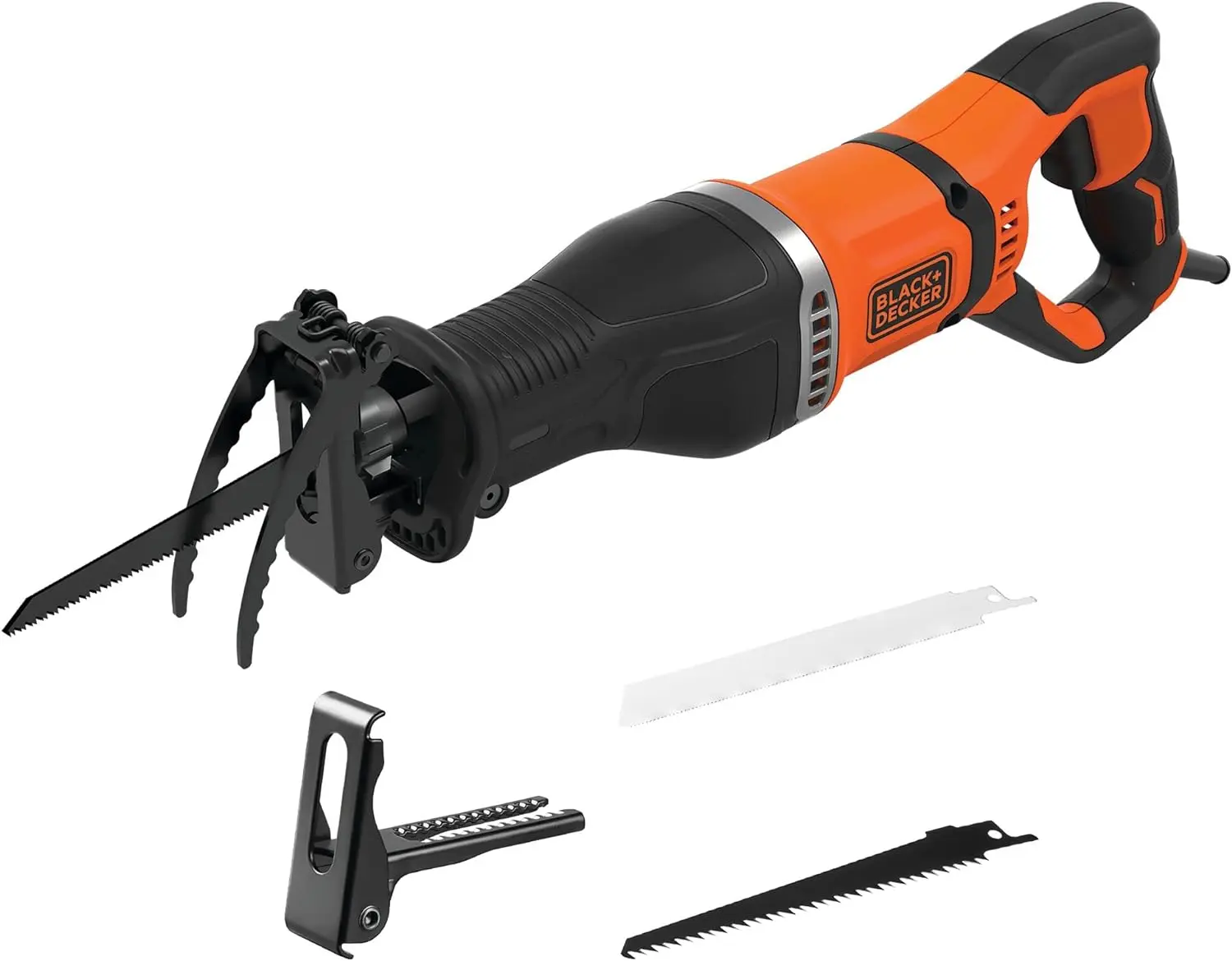 Scie sabre filaire 750 W - BLACK+DECKER - avec 2 lames - BES301-QS