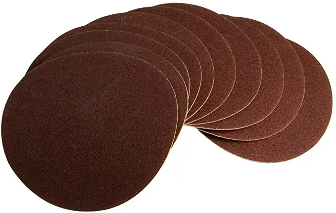 lot de 10 Disques abrasifs Scheppach Ø150mm - grain 120 - BTS 800 - BTS 900 - 88000209