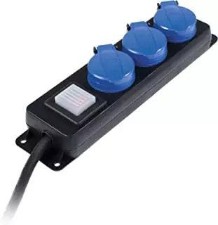 Réglette SCHWABE 1.5 M H07RN-F 3G1.5 - 3 prises - 838603