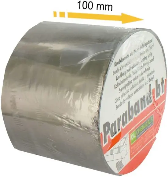 Bande d'étanchéité PARABAND 100x0.7 DL CHEMICALS - Rouleau de 10 m - 0500303A000035