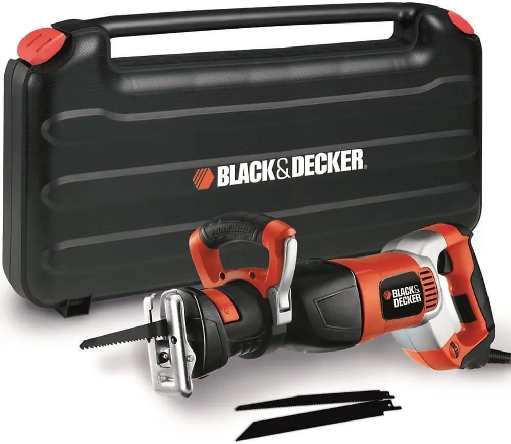 Scie égoïne et sabre 1050W - BLACK+DECKER - coffret - RS1050EK-QS