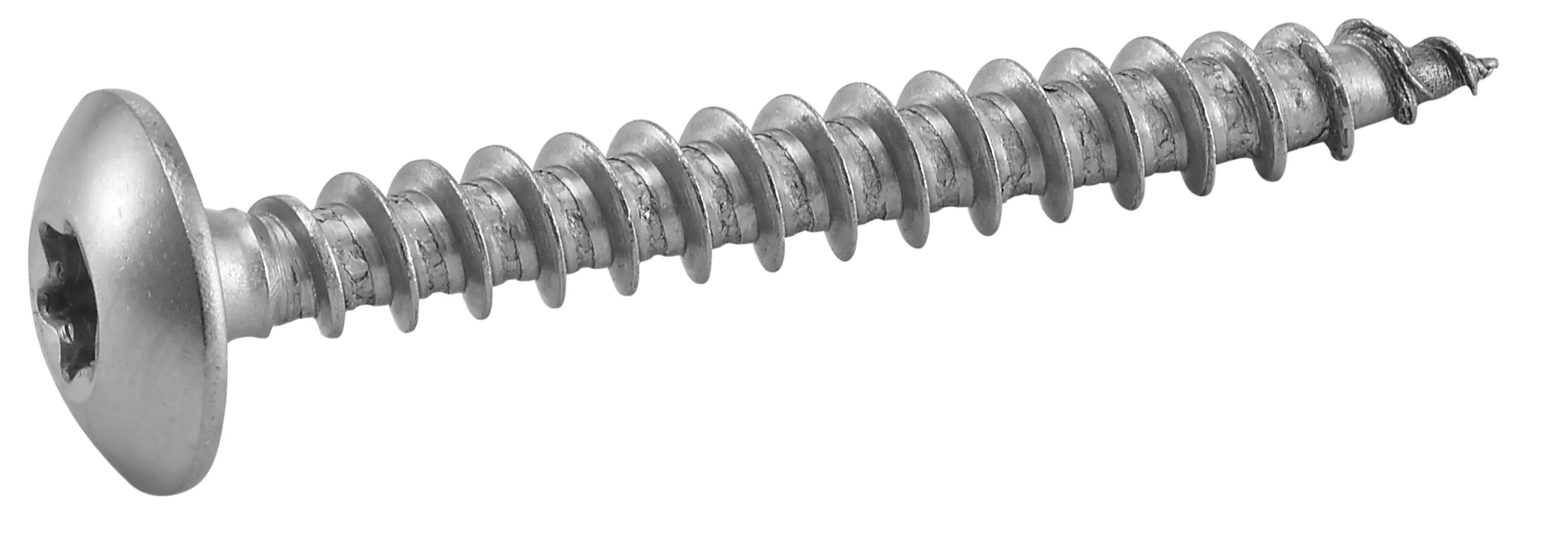 Vis à bois tête cylindrique large six lobes pour pentures - Inox A2 6x50 mm - Boîte de 100 - ACTON - 623106X50