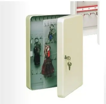 Boîte à clés 20 crochets beige