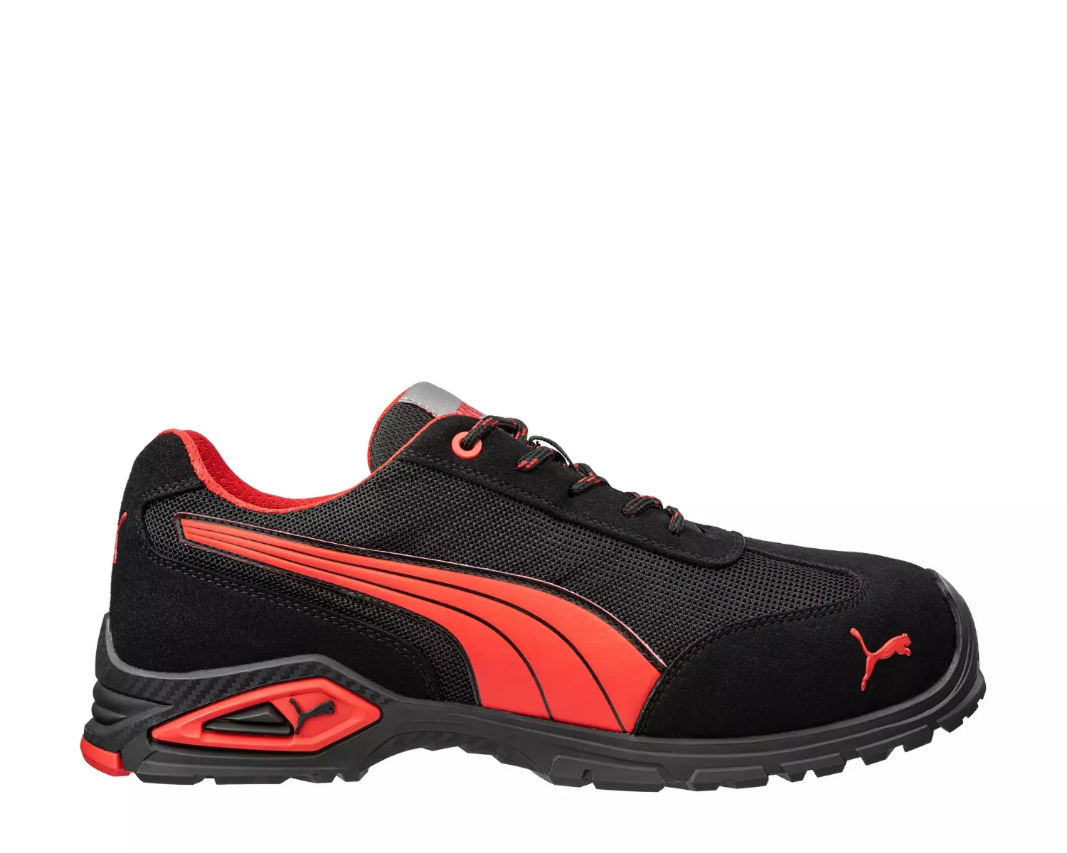  Chaussures de sécurité S1PLMADRID LOW noir/rouge- PUMA SAFETY - 642740210000039