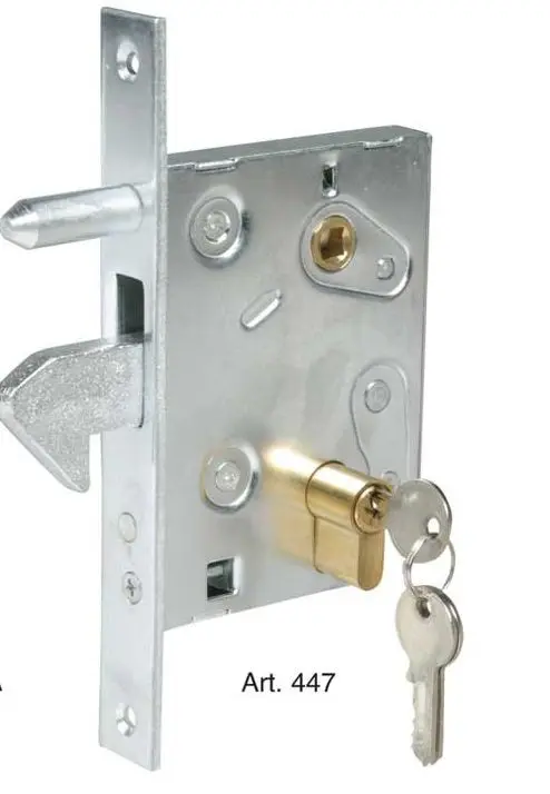 Serrure pour portail coulissant 447 IBFM