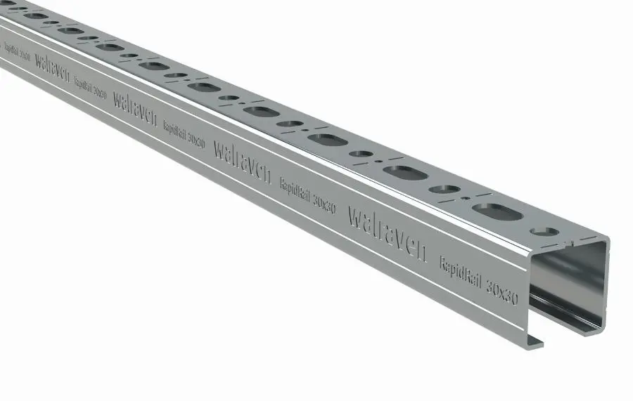 Rail de montage RapidRail - 30 x 30 mm 2 mètres GS - WALRAVEN - 650530302