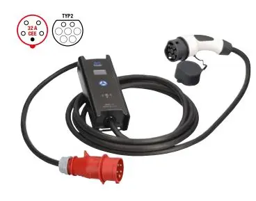 Contrôleur de charge mobiles pour voitures électriques mode 2 IP46 - SCHWABE - 65152