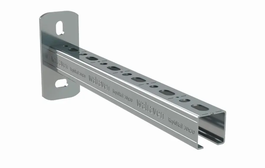 Consoles murales RapidRail 30x30 EZ 500MM - WALRAVEN - 66033050