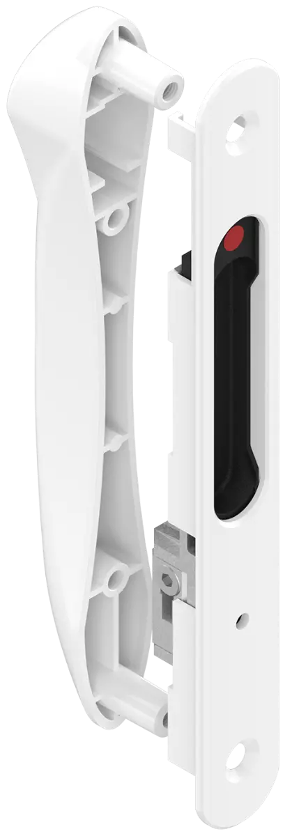 Coquille double de coulissant à clé Silène 6796 LA CROISÉE DS - Blanc - DS6796-036