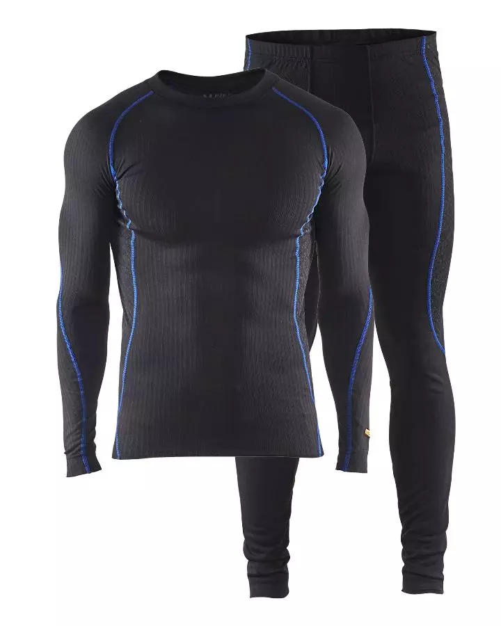 Ensemble sous-vêtement - BLAKLADER - Light  Noir / Bleu Roi     681017079985