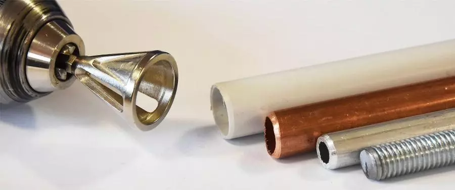 Fraise à ébavurer TIVOLY tubes et tiges filetées - Queue hexa 6.35mm Ø 20 mm - 10333120001