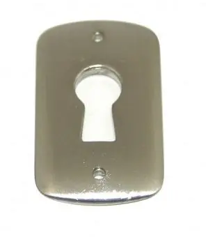 Entrée de meuble Moderne Zamak Nickel Mat