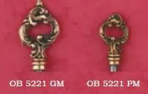Fausse Clé OB5221 Bronze Patiné Style L.XV-[Taille:GM]