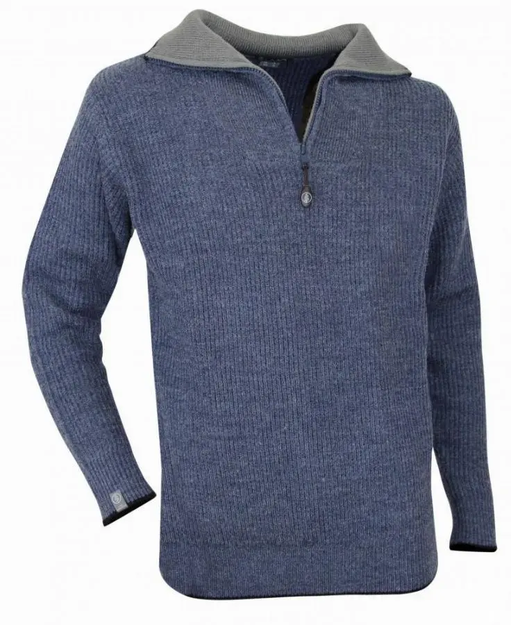 Pull LMA CACAO bleu nuit T.S - 803170 BLEU NUIT T.2