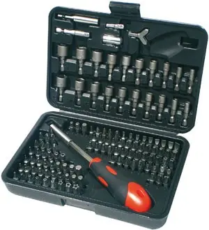 Coffret embouts HEXEL BS 122