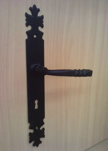 Ensemble ARMORIQUE Fer noir-[Percement:Ensemble percé en trou de clé]