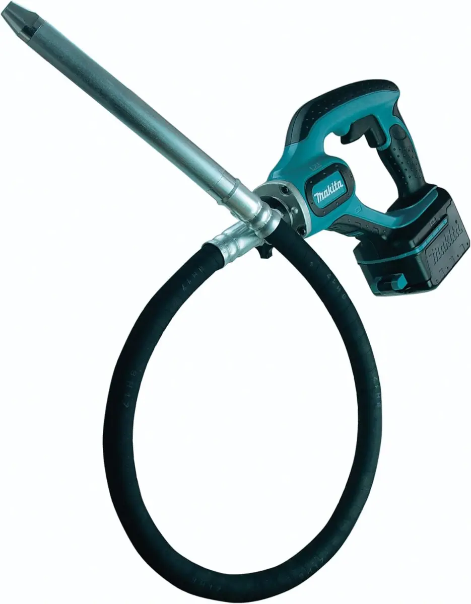 Vibreur à béton 18 V LXT - MAKITA - avec 2 batteries 18V 4.0Ah - chargeur - coffret - DVR450RME