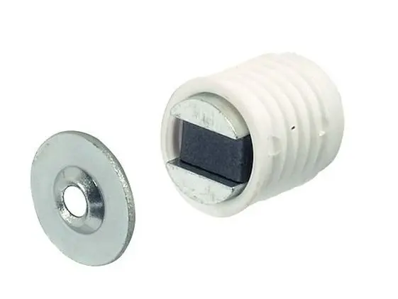 Loqueteau magnétique blanc 3-4 Kg