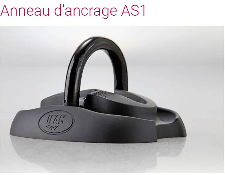 Anneau de fixation au sol modèle AS1