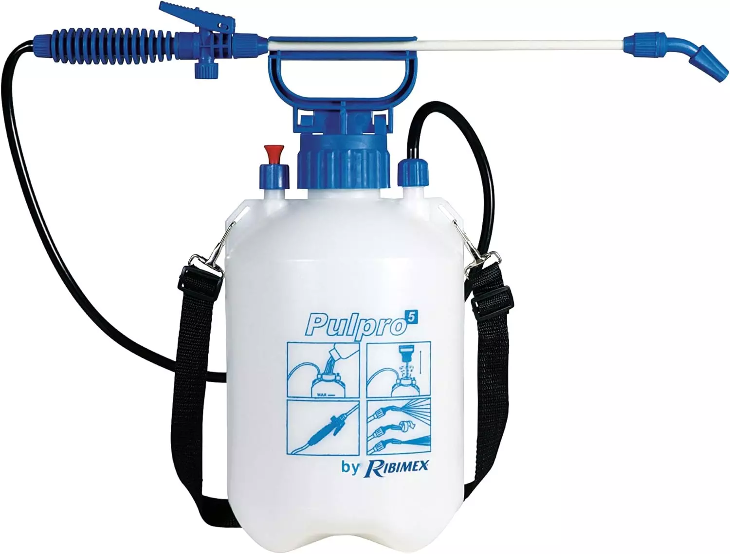 Pulvérisateur à accumulation de pression Pulpro - 5 L - RIBIMEX - PRP049P