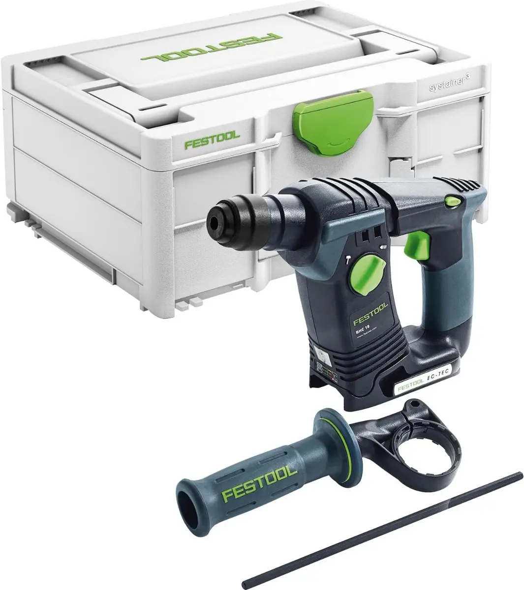Perforateur 18V BHC 18-BASIC - FESTOOL - Sans batterie, ni chargeur + Systainer - 577600