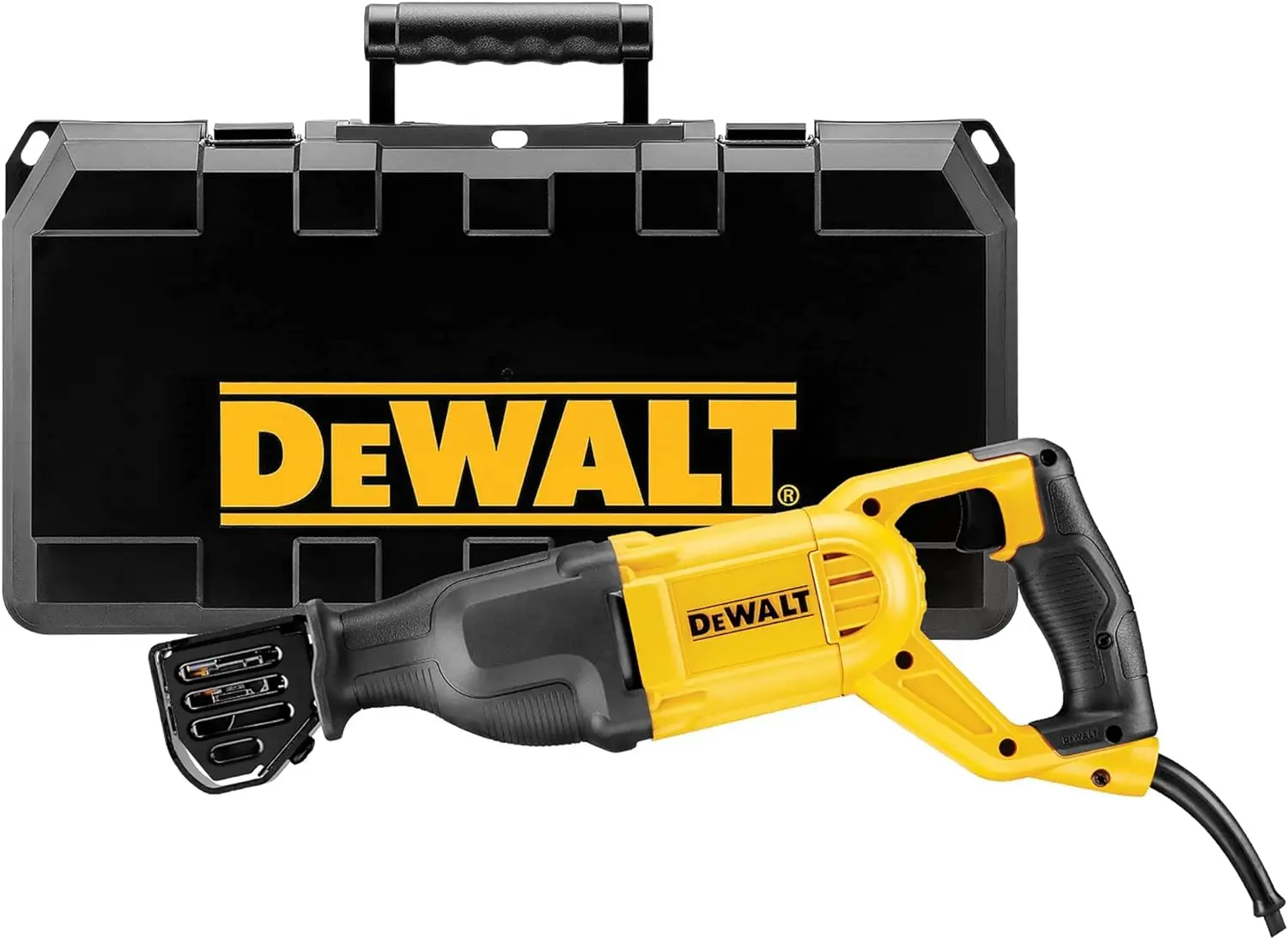 Scie sabre 1100 W, vitesse variable - Coffret - DEWALT - DWE305PK-QS