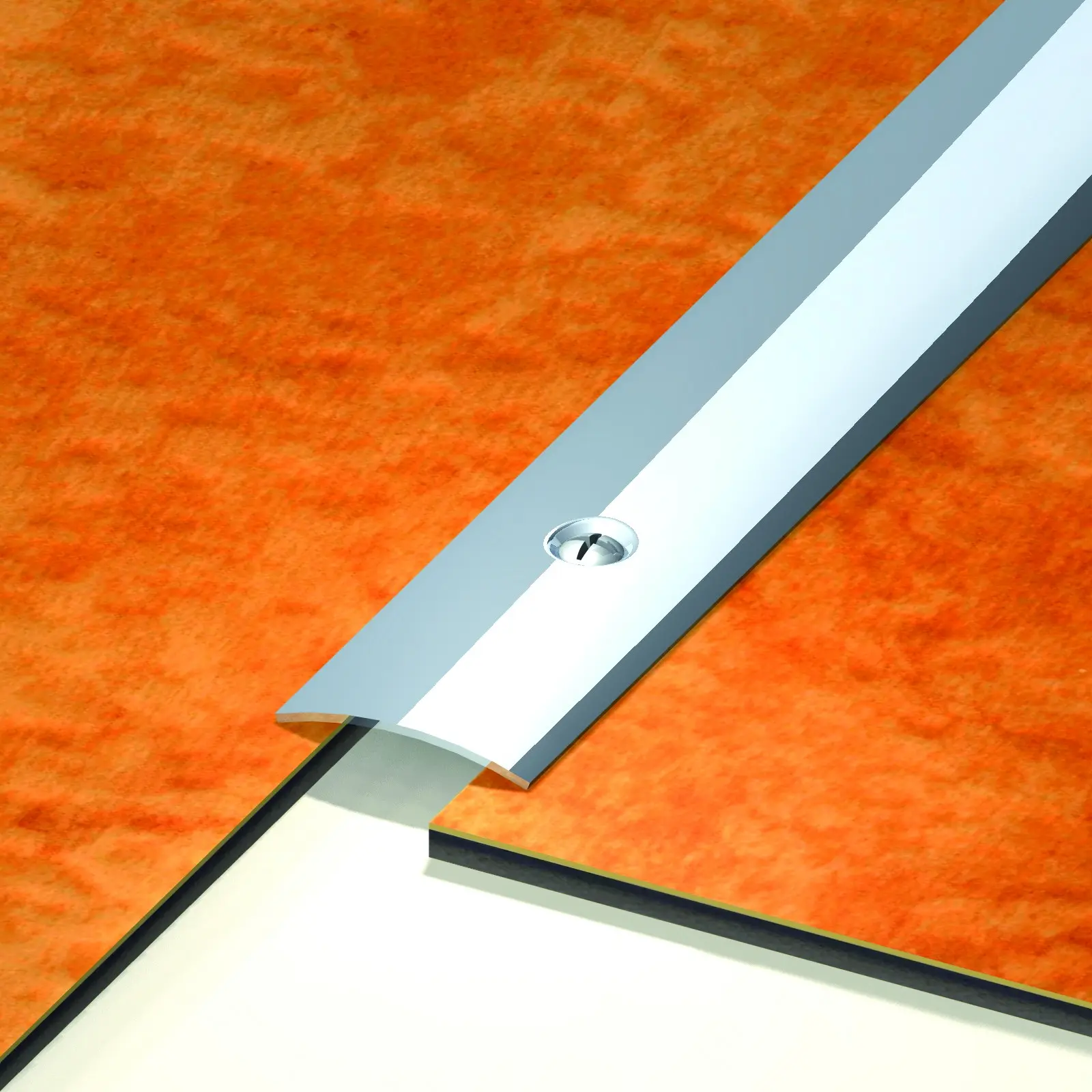 Seuil de porte à visser extra-plat 701300 LS-[Modèle:0.93ML laiton]