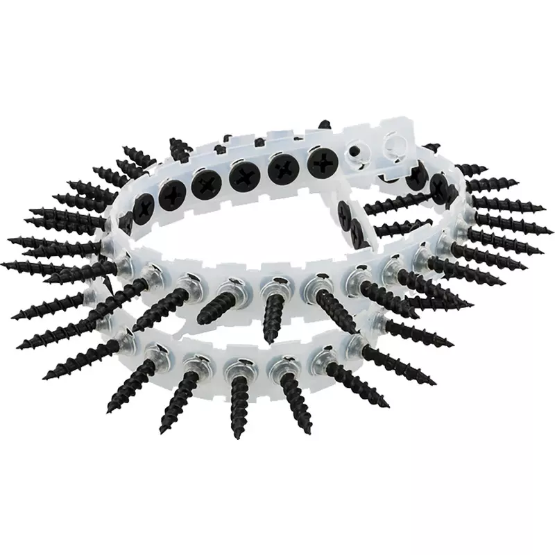 Vis plaque de plâtre noir en bande UNIVERSEL 3.5 x 35 mm Boite de 1000 - SENCO - 35B35MP