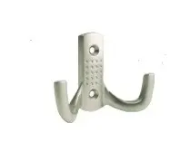 Patère crochets Nickel mat 58mm