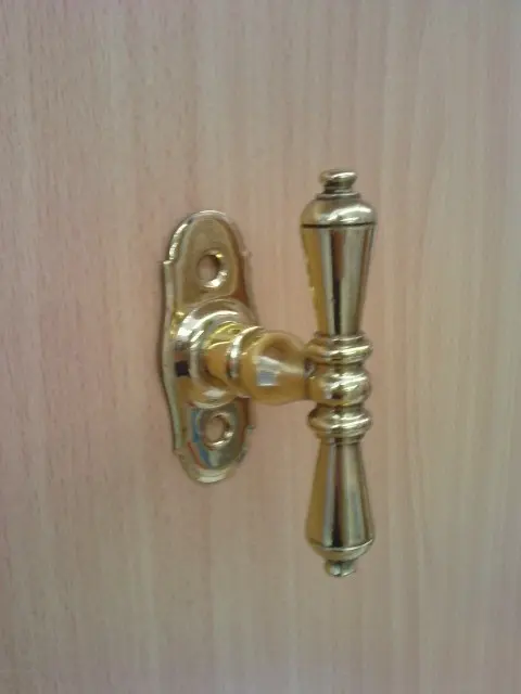 Bouton sur platine 10703 France-[Laiton poli]