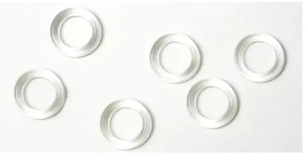 Annelets pour store bateau transparent  (x100)