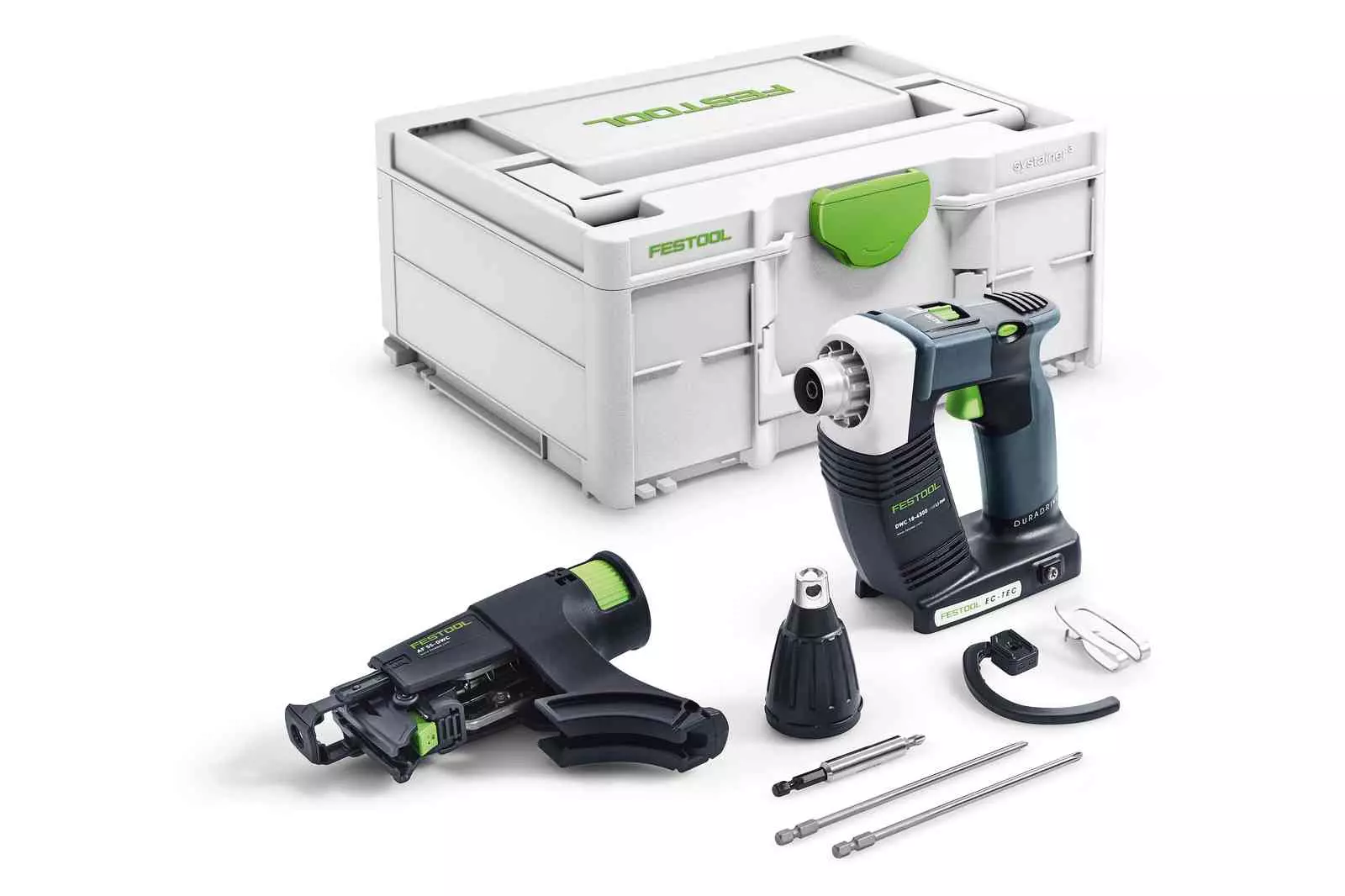 Visseuse sans fil pour plaquiste DURADRIVE DWC 18-4500 Basic - FESTOOL - Sans batterie, ni chargeur - Systainer - 576504